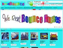 Tablet Screenshot of myworldbounce.com